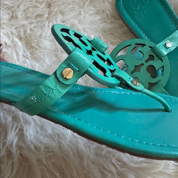 Tory Burch Aqua Sandals - Picture 3 of 6